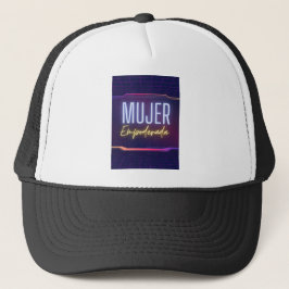 Mujer empoderada truckerkappe