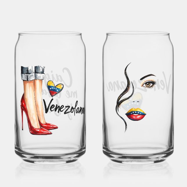 Mujer Venezolana – Orgullo, Elegancia, fuerza ve Dosenglas (Vorderseite)