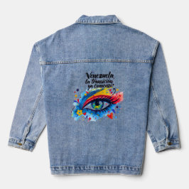 mujer Venezuela – Libertad y transición | Estilo Jeansjacke