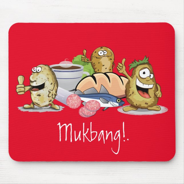 Mukbang Mousepad (Vorne)