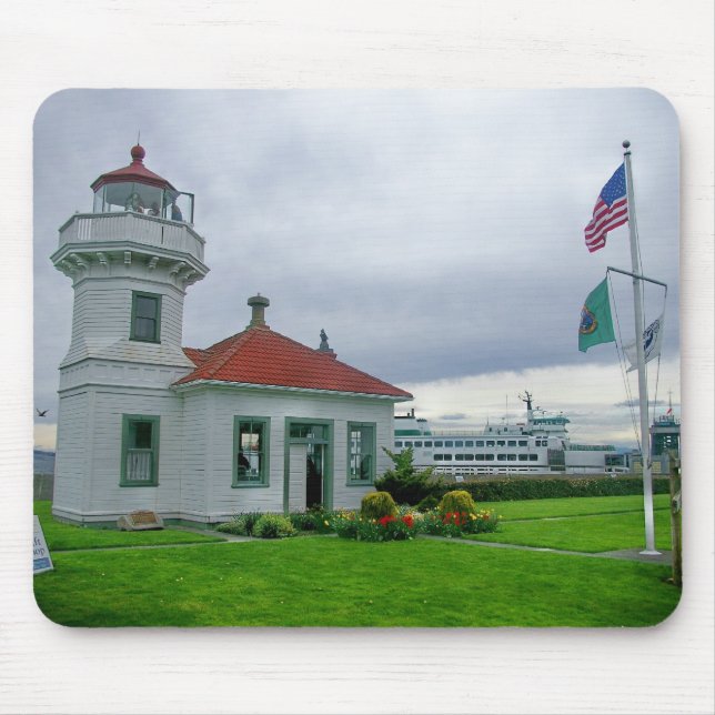 Mukilteo Leuchtturm Mousepad (Vorne)