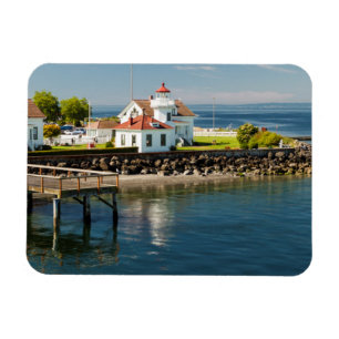 Mukilteo-Leuchtturm, Mukilteo, Washington, USA Magnet
