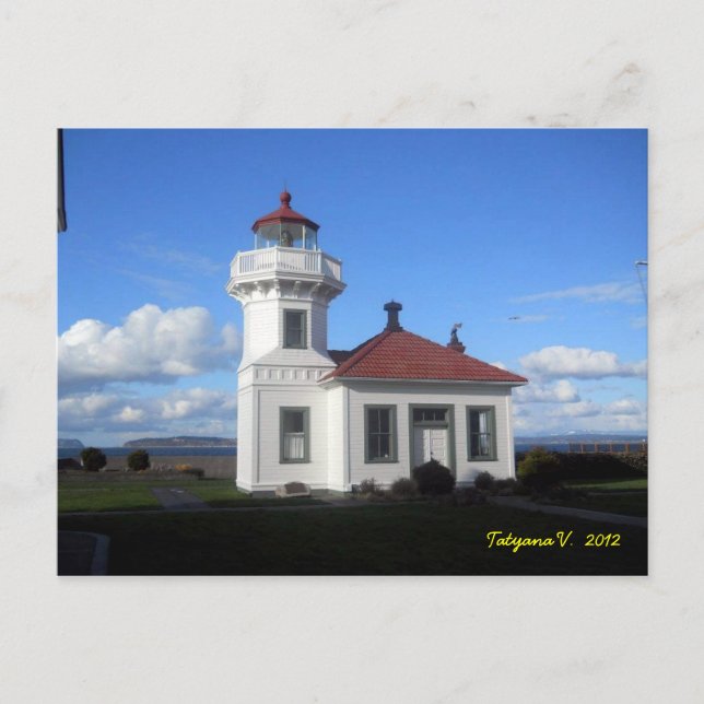 Mukilteo Light Postkarte (Vorderseite)