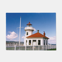 Mukilteo Lighthouse, Washington Door Mat Fußmatte
