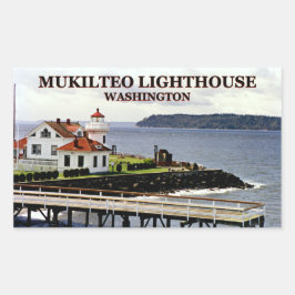 Mukilteo Lighthouse, Washington Stickers