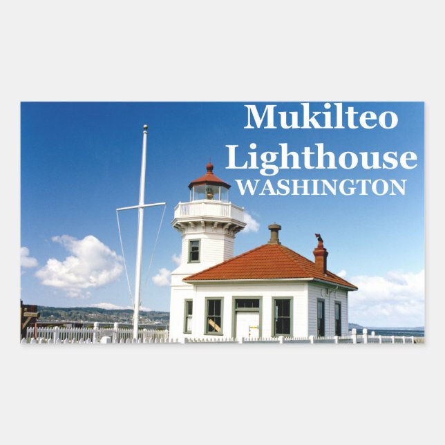 Mukilteo Lighthouse, Washington Stickers #2 (Vorderseite)