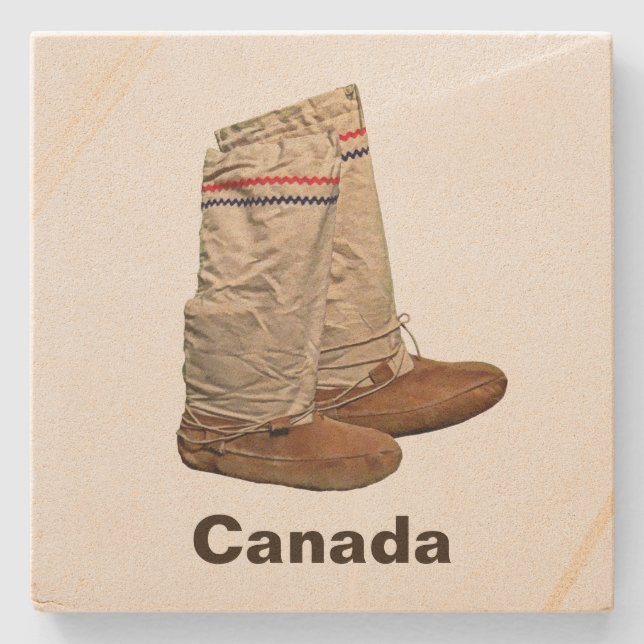 Mukluks Steinuntersetzer (Vorderseite)