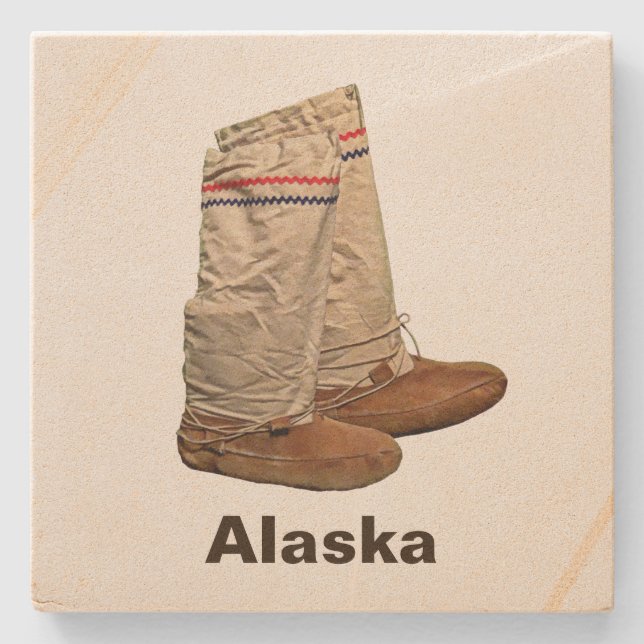 Mukluks Steinuntersetzer (Vorderseite)