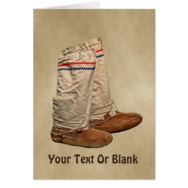 Mukluks Sur Vieux Papier (Devant)