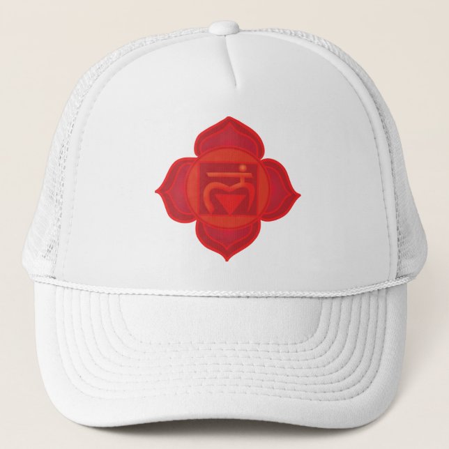 Muladhara chakra Hat Truckerkappe (Vorderseite)