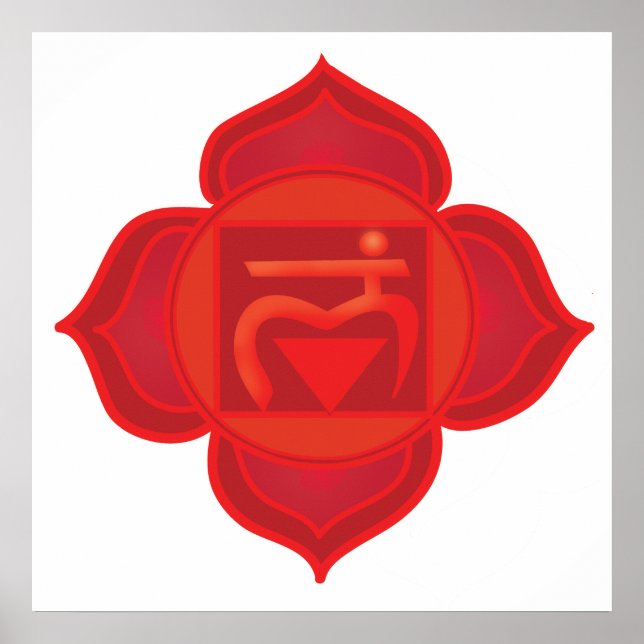 Muladhara chakra Poster (Vorne)