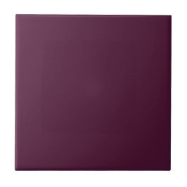 Mulberry Lila Solid Color Tile Fliese