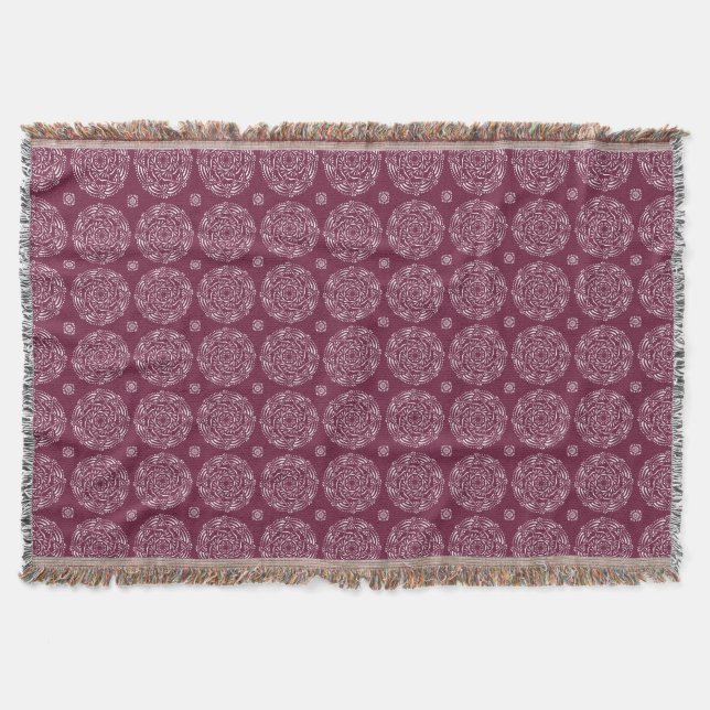 Mulberry Mandala Decke (Vorderseite)