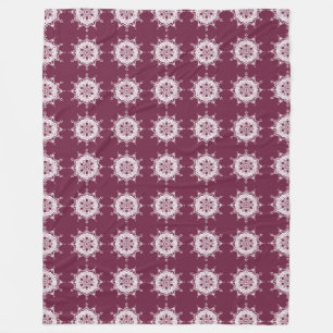 Mulberry Mandala Fleecedecke
