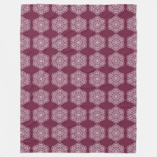 Mulberry Mandala Fleecedecke