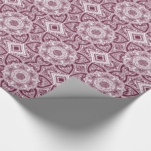 Mulberry Mandala Geschenkpapier