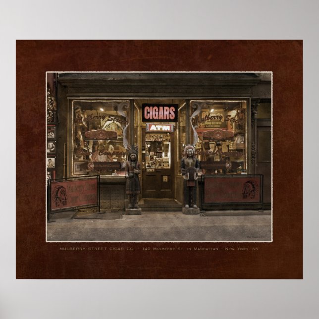 Mulberry St. Cigar Co. - Imitats Vintage POSTER (Vorne)