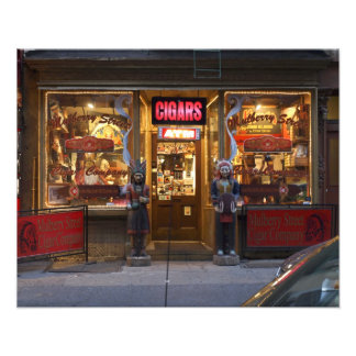 Mulberry Street Cigar Company, Farbe Fotodruck