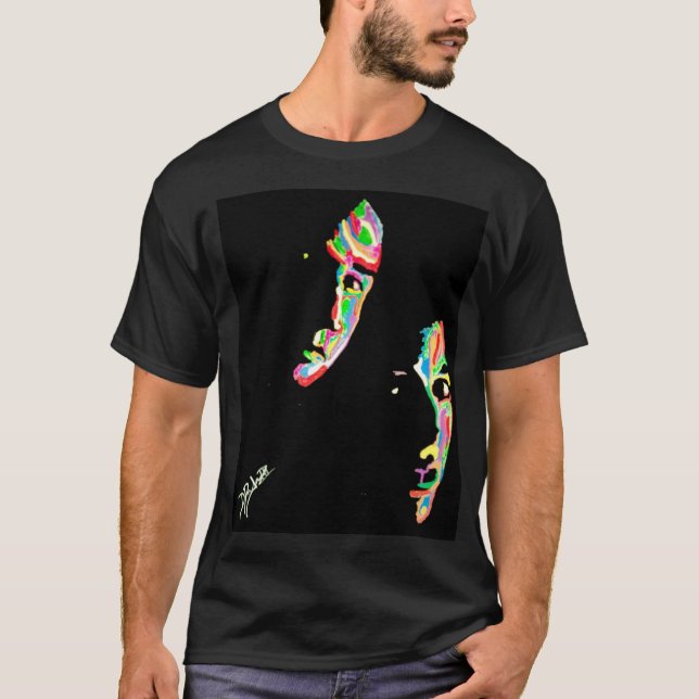 Mulder u. Scully Synesthesia-Malerei T-Shirt (Vorderseite)