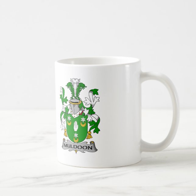 Muldoon Familienwappen Kaffeetasse (Rechts)