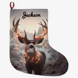 Mule Dee und Weihnachtslicht Großer Weihnachtsstrumpf