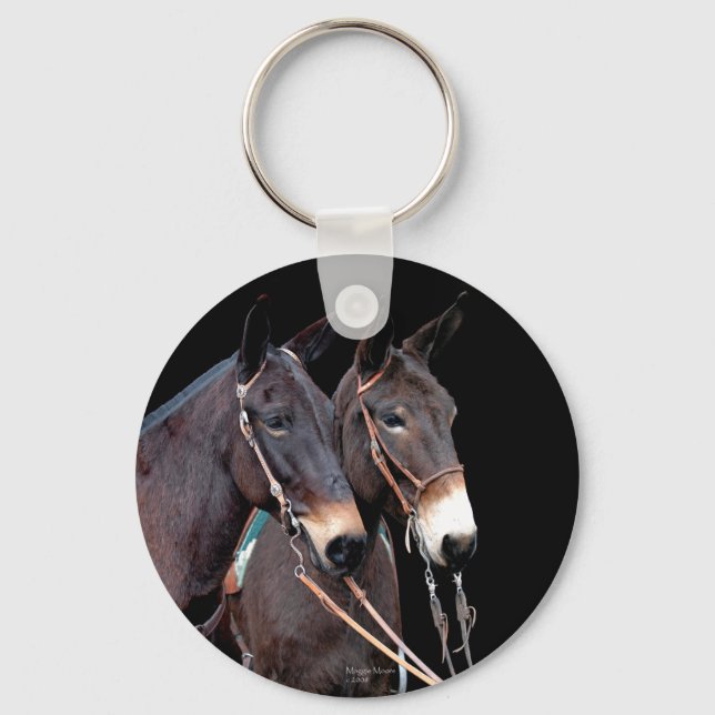 Mule Twosome Schlüsselanhänger (Vorderseite)