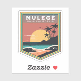 Mulegé Baja California Sur Mexico RV Aufkleber