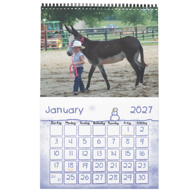 MULES RULE KALENDER (Jan 2027)