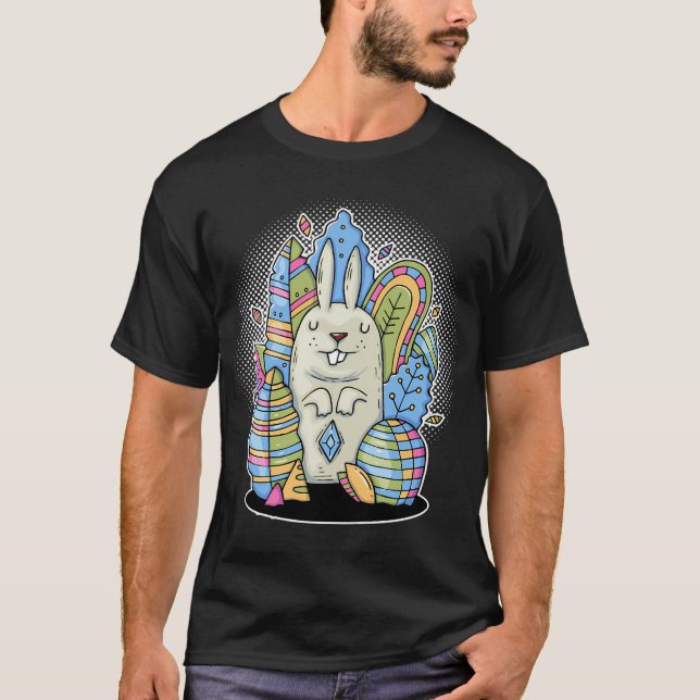 Müll-Cartoon. T-Shirt (Vorderseite)