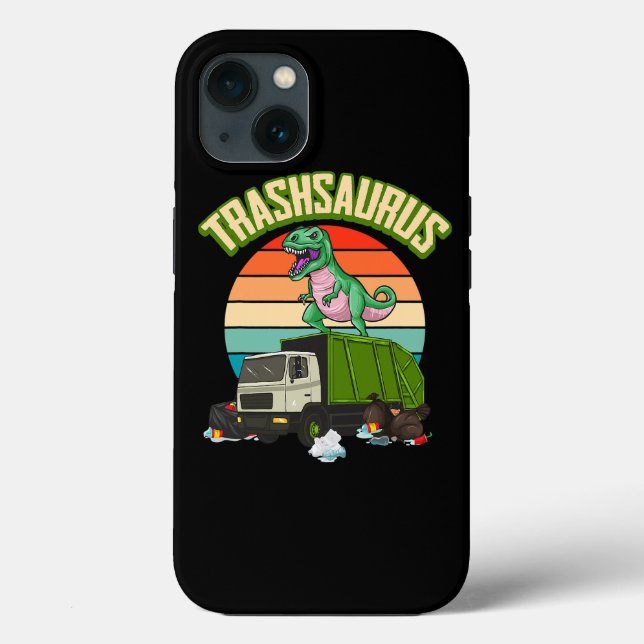 Müll Dinosaurier Recycle Müll Case-Mate iPhone Hülle (Rückseite)