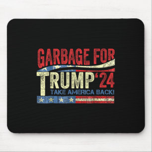 Müll für Trump 2024 Funny Trump-Unterstützer Mousepad