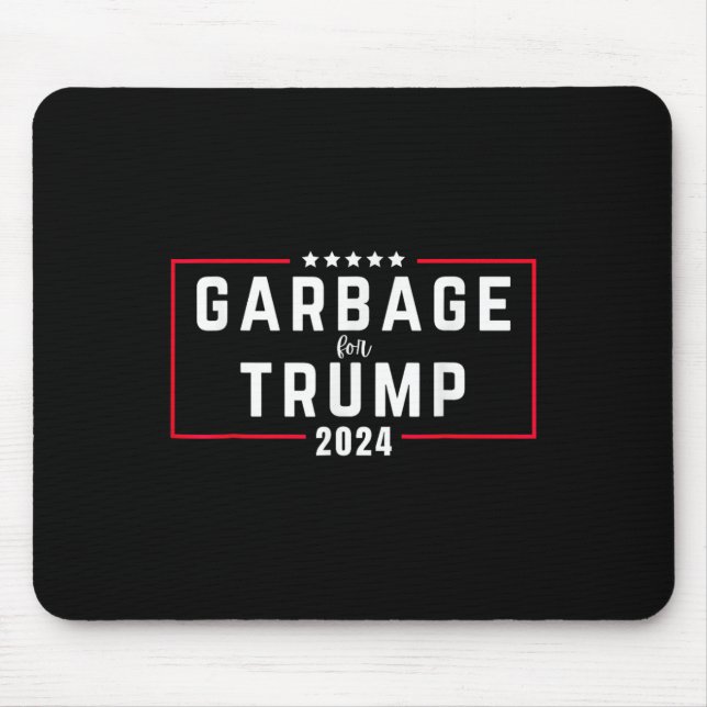 _Müll für Trump 2024 Mousepad (Vorne)