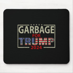 Müll für Trump 2024-T-Shirts - Trump-Unterstützer Mousepad
