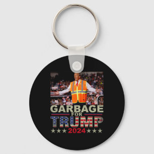 Müll für Trump 2024-T-Shirts - Trump-Unterstützer Schlüsselanhänger