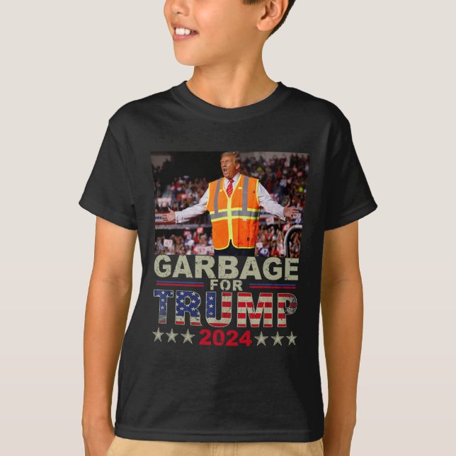 Müll für Trump 2024-T-Shirts - Trump-Unterstützer  T-Shirt (Vorderseite)