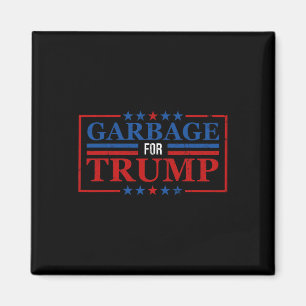 Müll für Trump Shirt Müll für Trump vor 2024 Magnet