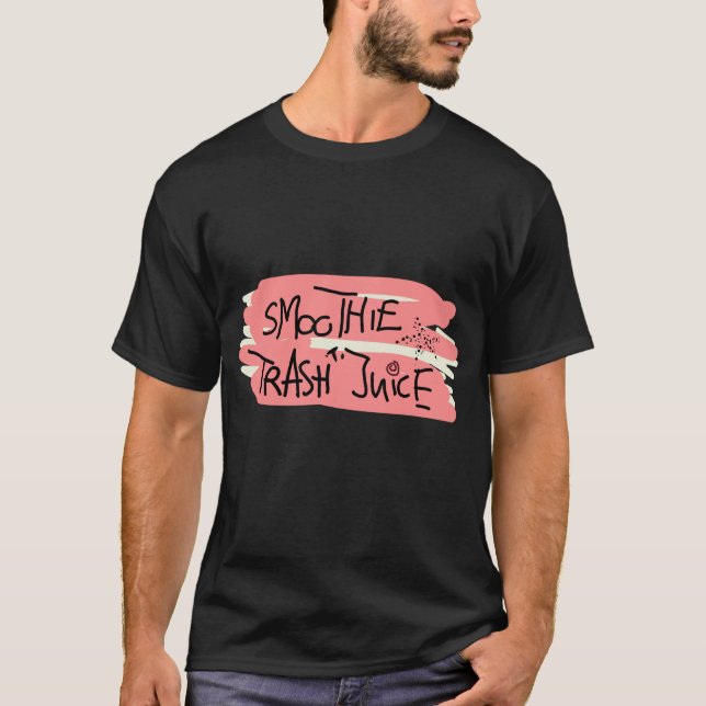 Müll saft schild T-Shirt (Vorderseite)