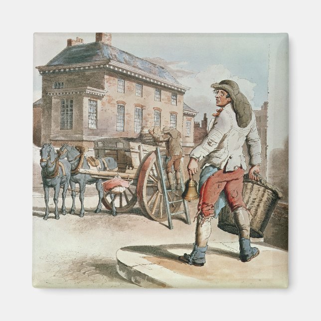 Müllabfuhr Magnet (Vorne)