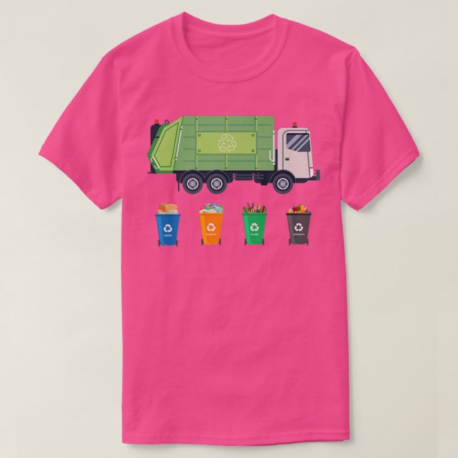 Müllabfuhr T-Shirt (Design vorne)