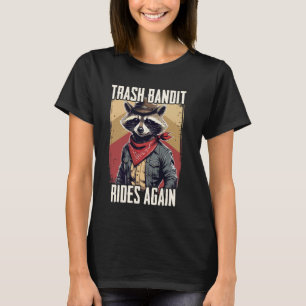 Müllbandit Reitet Wieder Cowboy-Waschbär-Meme-Kind T-Shirt