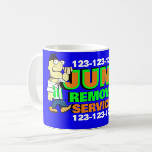 Müllbeseitigungsdienste beseitigen Müllabfuhr Kaffeetasse