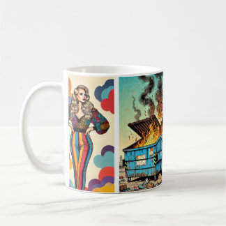 Müllbrand Kaffeetasse
