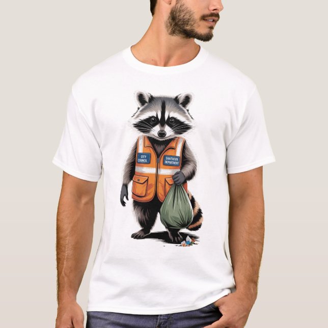 Mülldepanda - Ratsarbeitskräfte T-Shirt (Vorderseite)