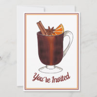 Mulled Wine Welcome Open House Housewarming Party