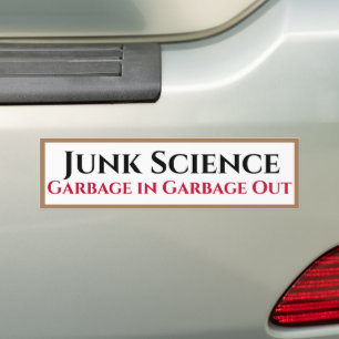 Mülleimer der Wissenschaft verschrottet Autoaufkle Autoaufkleber