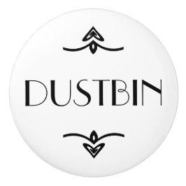 Mülleimer Keramikknauf