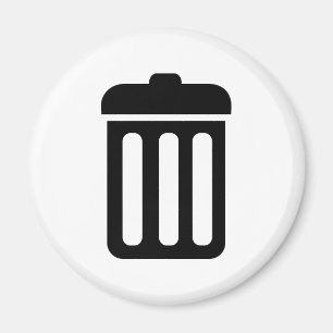 Mülleimersymbol Magnet