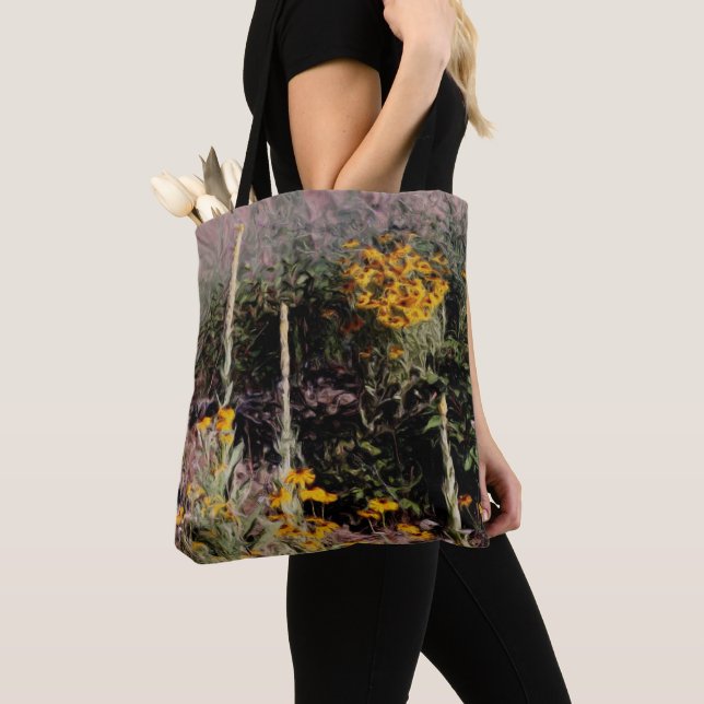 Mulleins Mit Augen Susan-Blume zeichnen Tasche (Von Nahem)