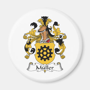 Muller-Familienwappen Magnet