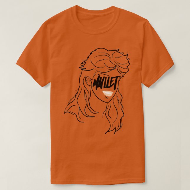Mullet T-Shirt (Design vorne)